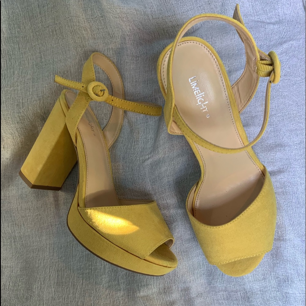 Yellow Heels - Picture 3 of 6